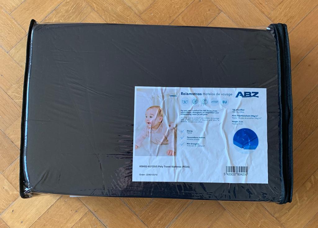 ABZ Matelas pliant pour lit de voyage Loup. 120 x 60 x 5 cm, Enfants & Bébés, Enlèvement, Comme neuf