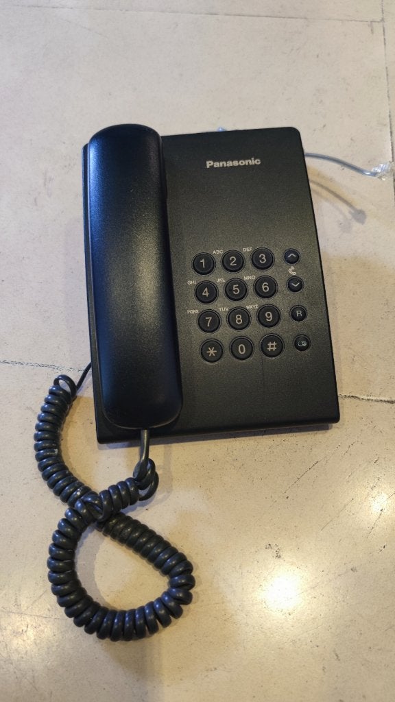 Panasonic KX-TS500 analoge vaste telefoon zwart (15 stuks), Enlèvement, Utilisé