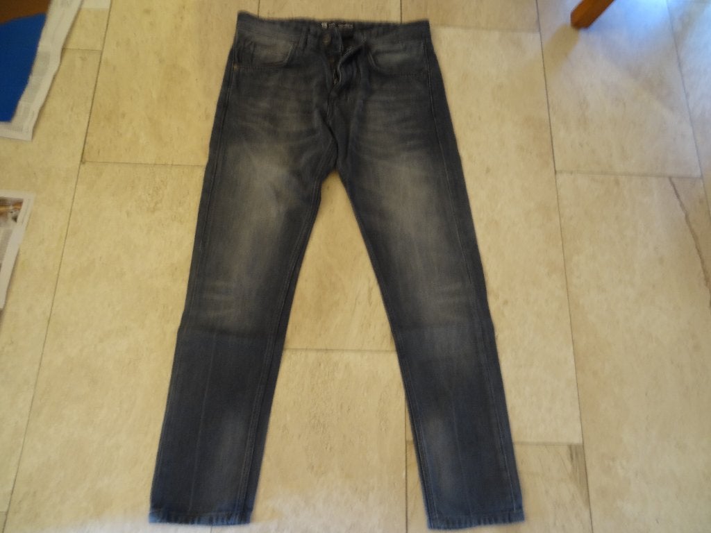 grijze jeansbroek WE W29L32, Kleding | Heren, Spijkerbroeken en Jeans, WE, W32 (confectie 46) of kleiner, Ophalen of Verzenden