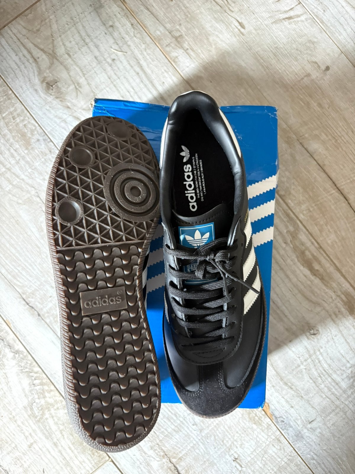 Chaussures noires Samba OG Adidas 43 (1/3), Ophalen of Verzenden, Nieuw, Adidas