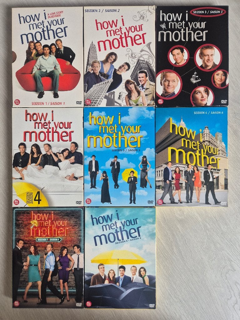 Dvd box how i met your mother, Cd's en Dvd's, Ophalen, Zo goed als nieuw, Komedie, Seizoen 3