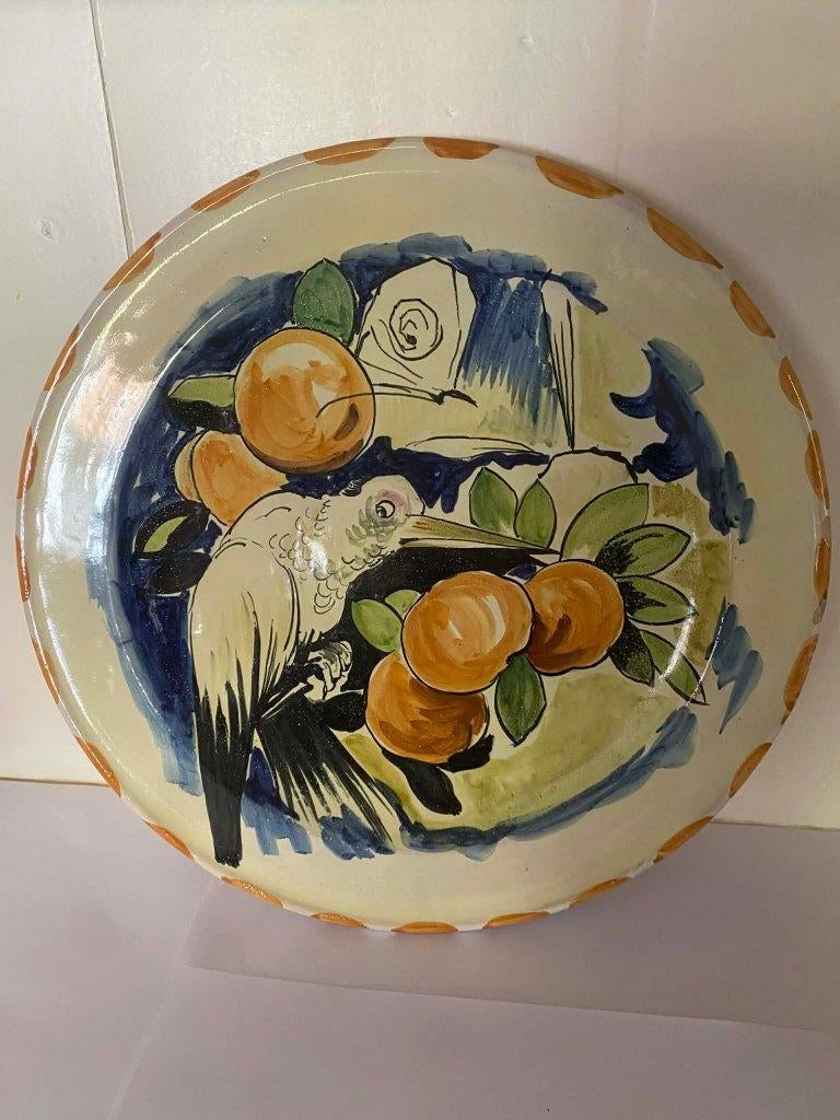 Assiette en céramique - Paul Hagemans, Antiquités & Art, Antiquités | Céramique & Poterie, Enlèvement ou Envoi