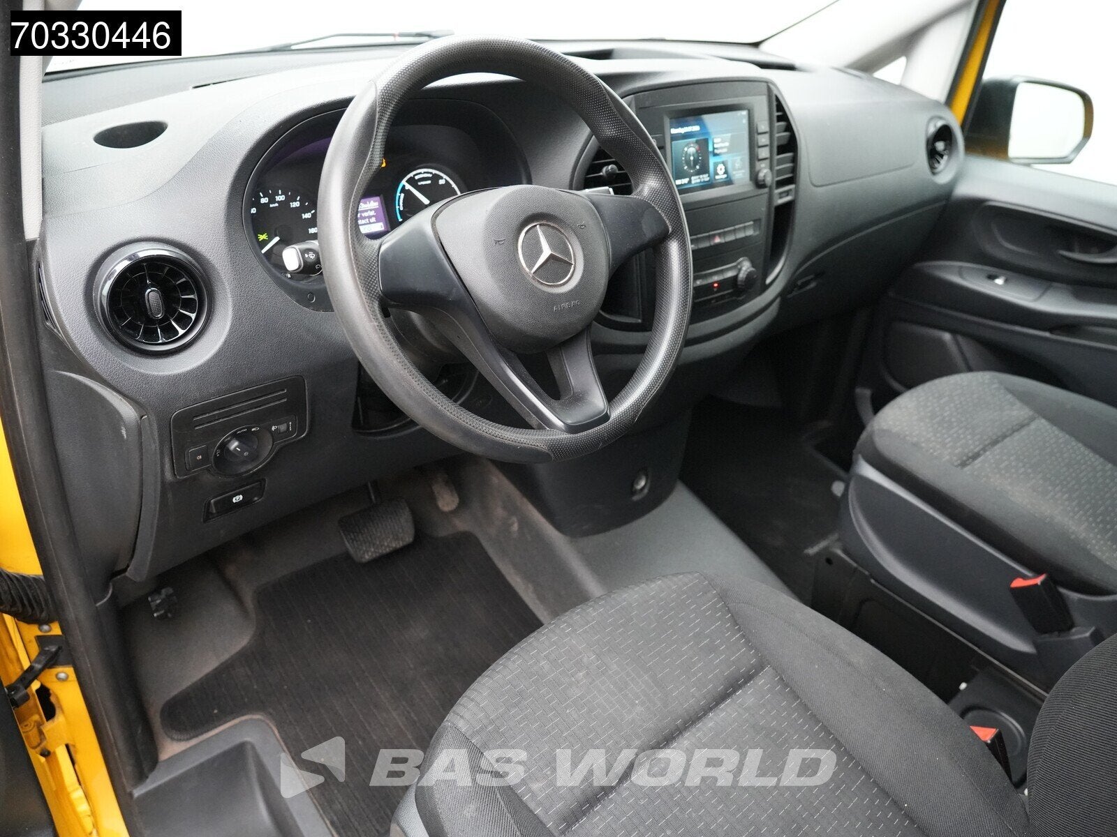 Mercedes eVito Elektrisch 41kWh 150km WLTP Airco Camera APK, Automaat, Stof, Gebruikt, 116 pk