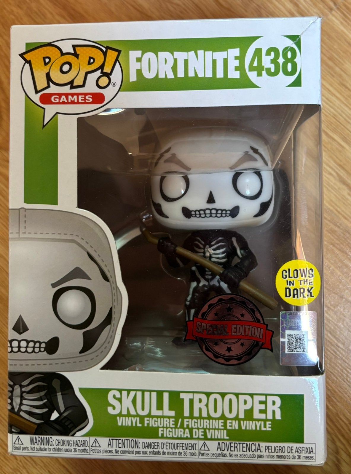 Funko pop Fortnite Skull Trooper 438, Enlèvement ou Envoi, Comme neuf