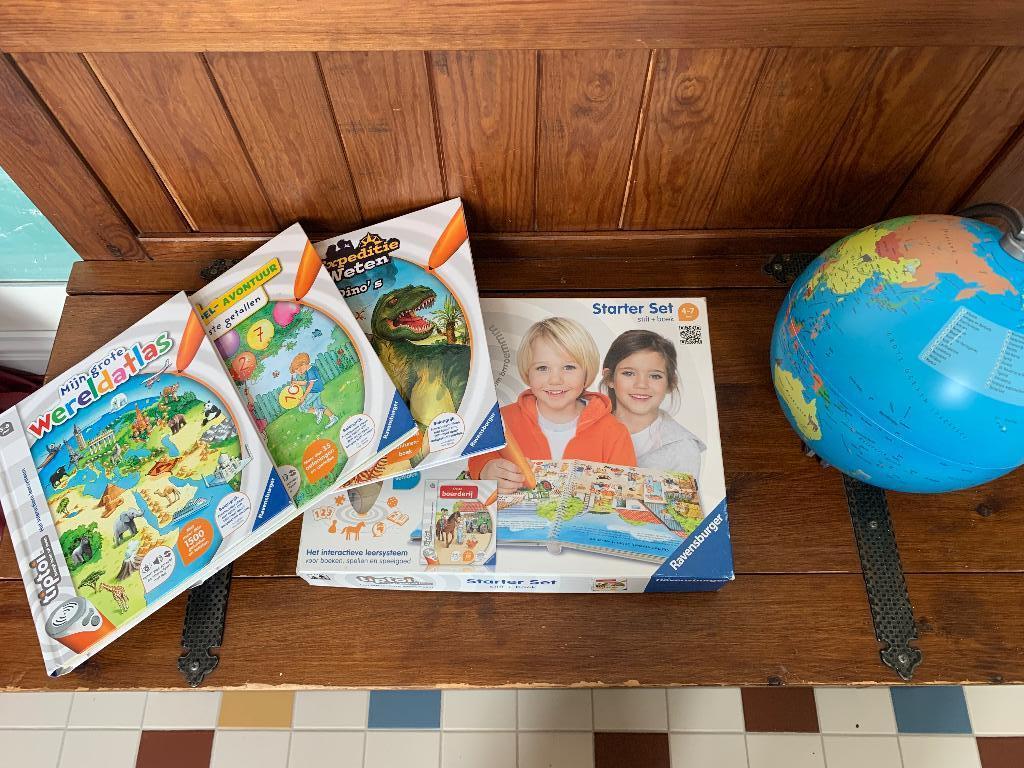 Tiptoi set, Kinderen en Baby's, Ophalen, Gebruikt, Ontdekken, Met geluid