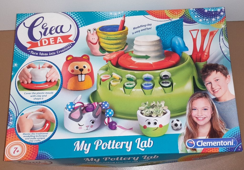 Pottenbakken set voor kinderen, Hobby en Vrije tijd, Ophalen of Verzenden, Gebruikt