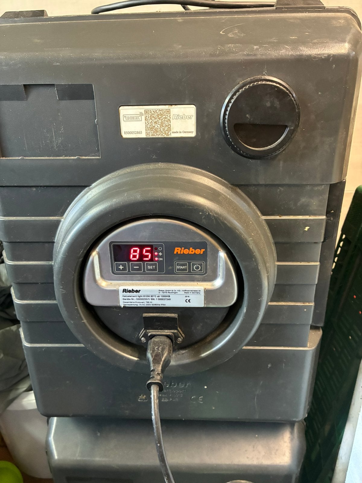 Rieber warmhoudboxen thermoboxen, Ophalen