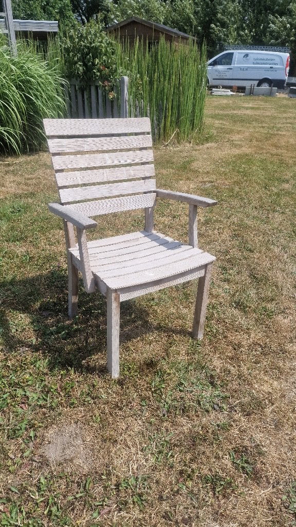 Chaise de jardin Gloster en teck avec accoudoirs, Jardin & Terrasse, Chaises de jardin, Neuf, Bois, Enlèvement