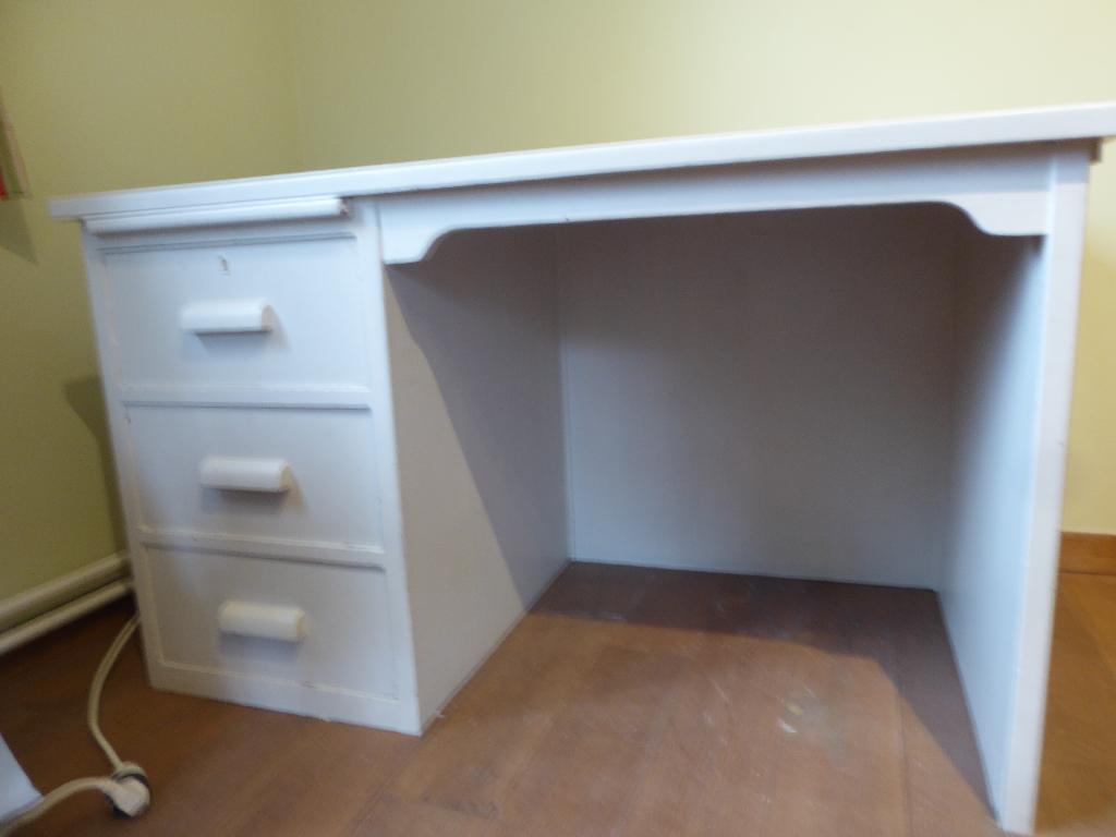 bureau, Maison & Meubles, Bureaux, Enlèvement, Utilisé, Avec tiroirs, Bois