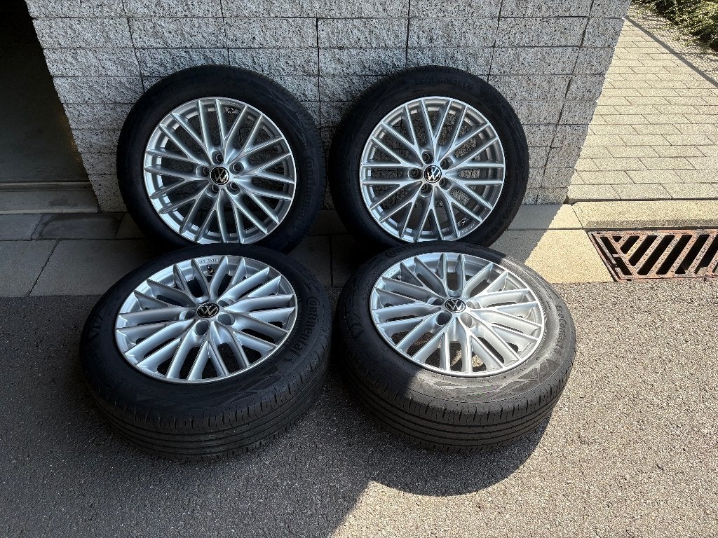17 inch VW alu borbet velgen, Ophalen, Gebruikt, Velg(en), 17 inch