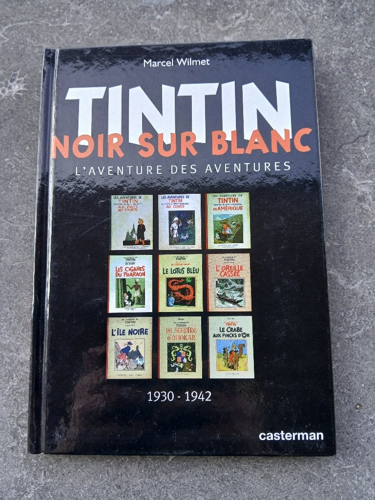 Livre "Tintin noir sur blanc", Enlèvement, Neuf, HERGE
