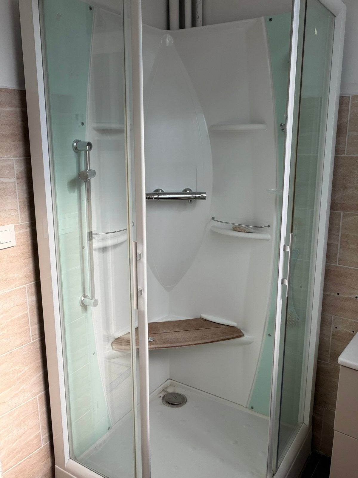 Cabine de douche à donner, Ophalen, Gebruikt