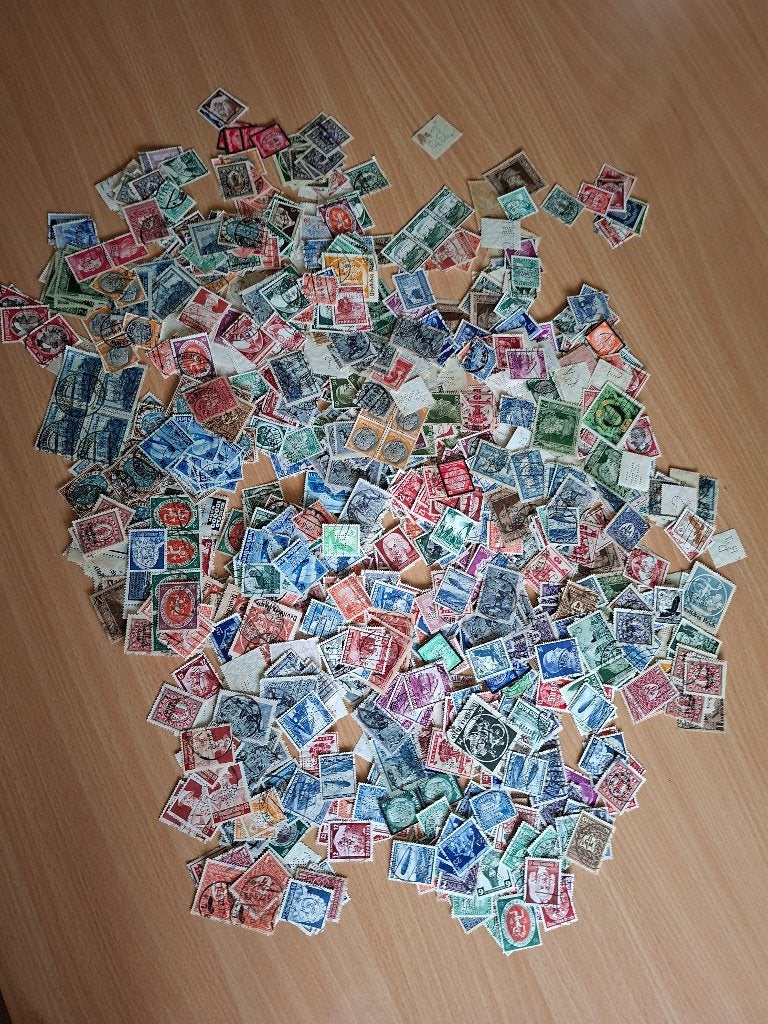 perfins DR Duitsland zeer mooi lot ongeveer 1700 zegels, Ophalen of Verzenden, Gestempeld