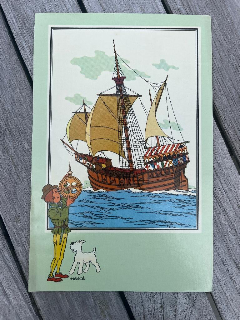 CHROMO Tintin (Origineel) 6, Ophalen of Verzenden