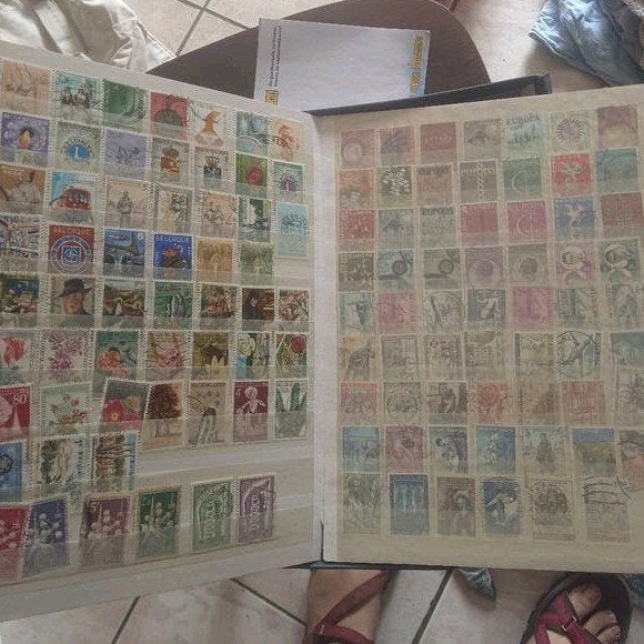 postzegel album, Postzegels en Munten, Ophalen of Verzenden