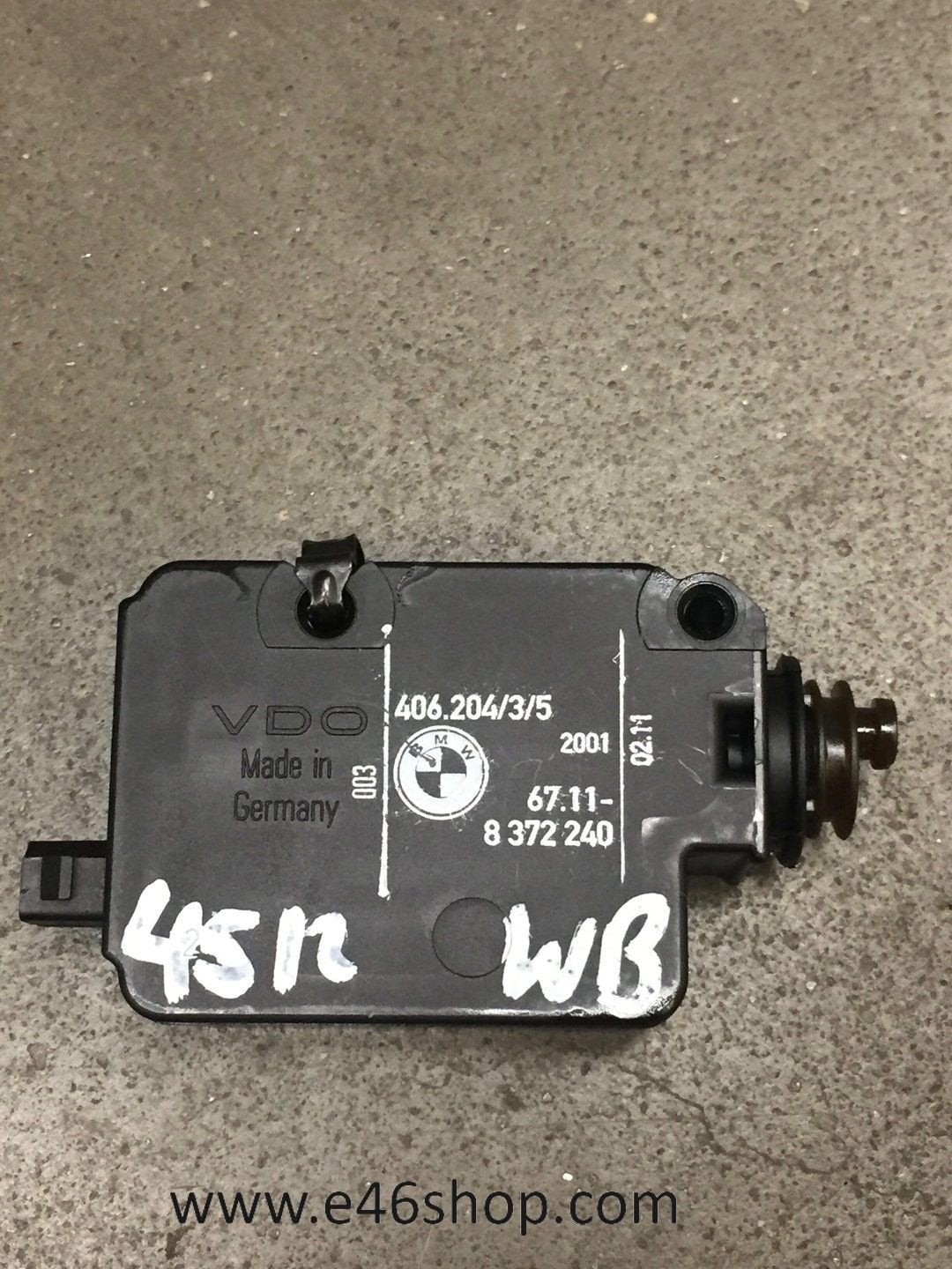 Tankklep opener BMW E46 alle modellen oe 8372240, Gebruikt, -, -, Ophalen of Verzenden