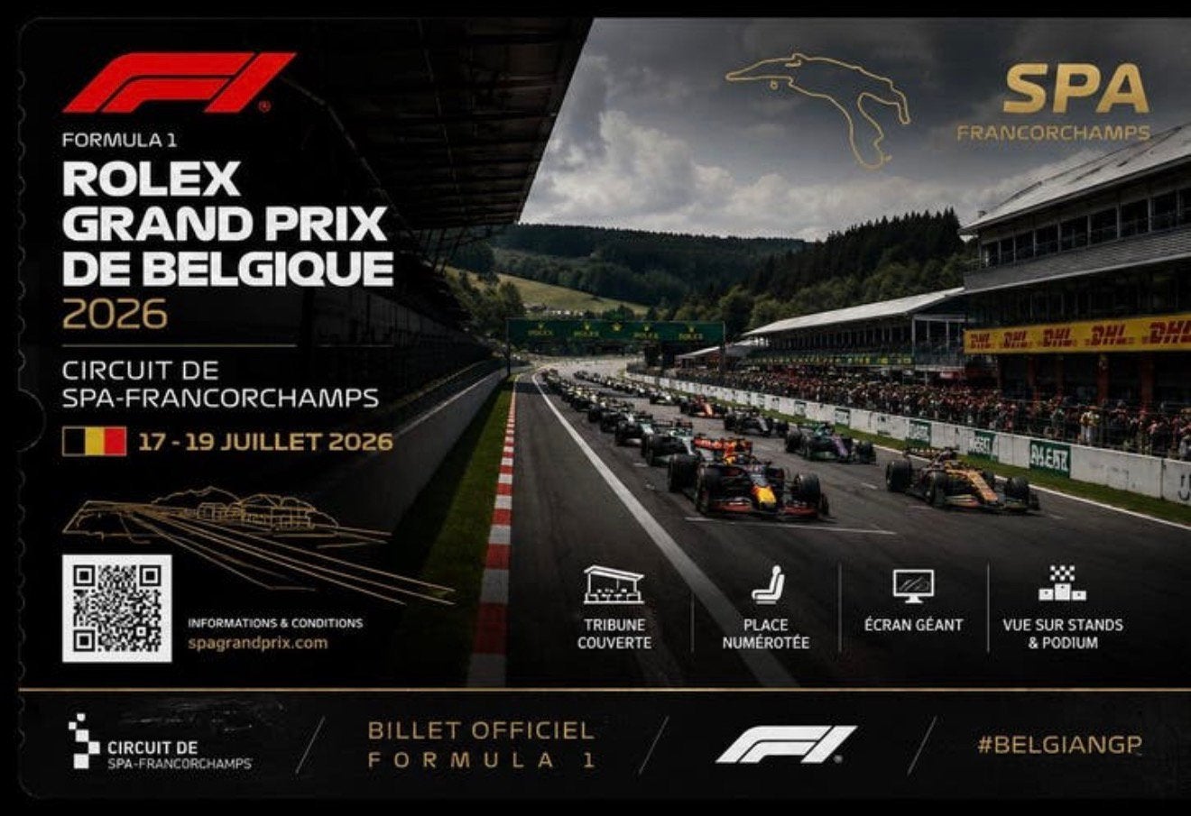 F1 Grand prix de Belgique Spa Libre + Qualifications 17 18, Enlèvement ou Envoi, Comme neuf