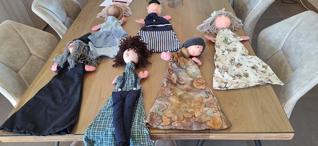 Poppenkastpoppen : professioneel materiaal voor in de klas., Ophalen, Zo goed als nieuw, Overige typen