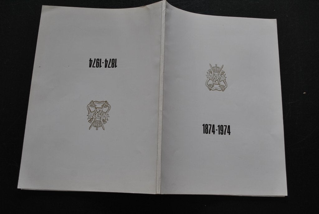 1874 1974 2è Guides 2de Gidsen Origine Régiment Uniforme, Livres, Enlèvement ou Envoi, Utilisé, Armée de terre