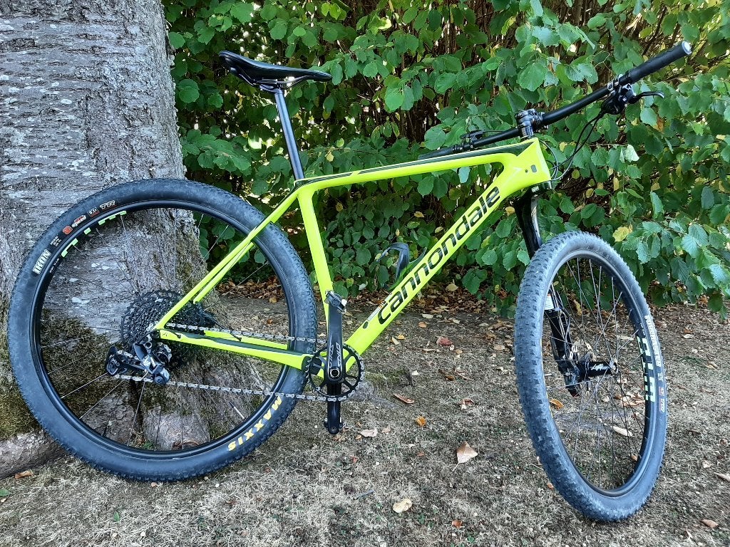 VTT Cannondale FSI Carbone 4 L (2018), Gebruikt, Vering, 10 tot 15 versnellingen, Overige maten