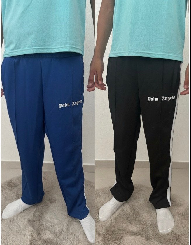 2x Palm Angels Track Pants – Maat S – 2 voor 1, Enlèvement ou Envoi, Comme neuf, Taille 46 (S) ou plus petite, Multicolore