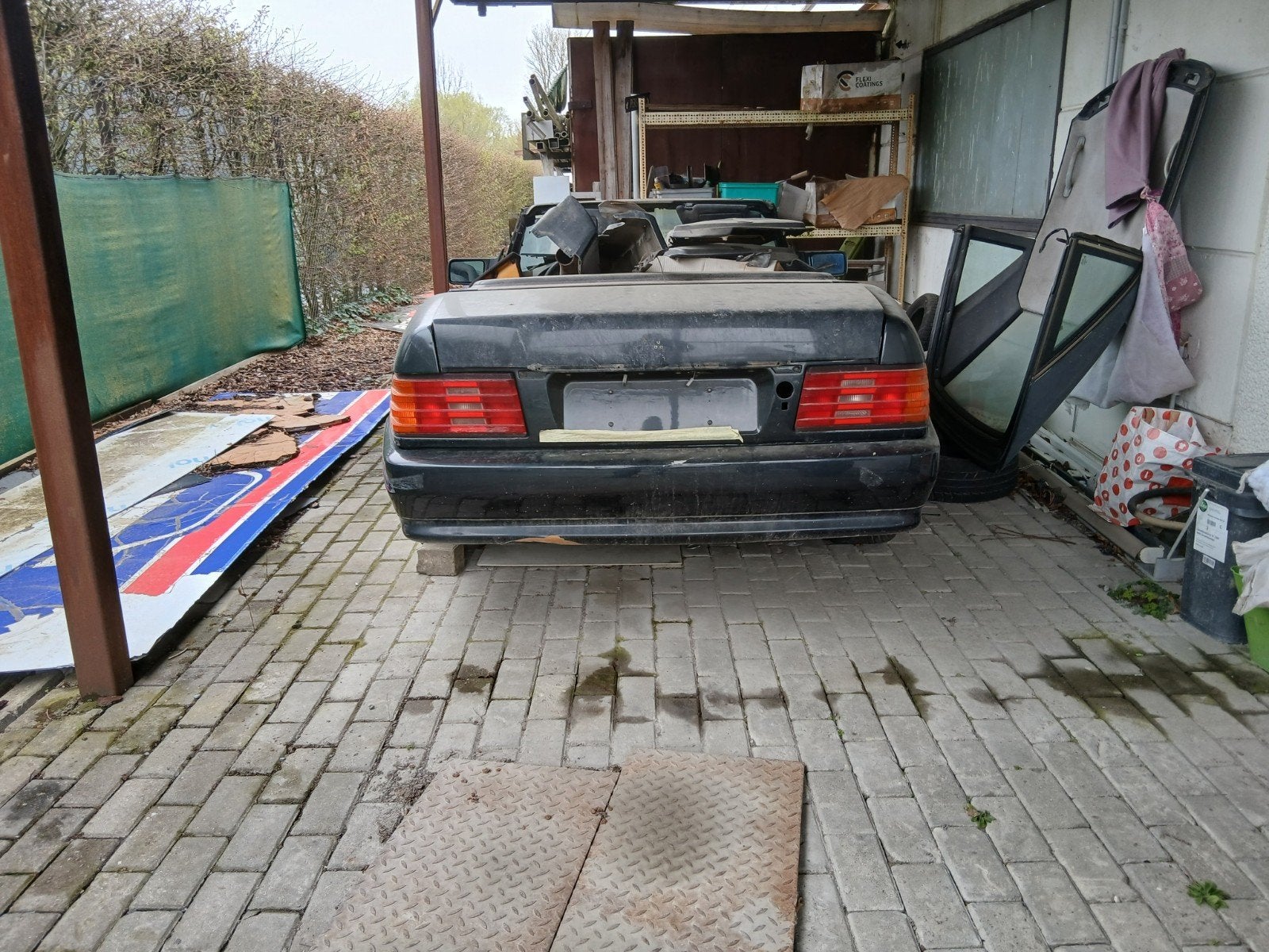 mercedes benz SL500 r129, Enlèvement