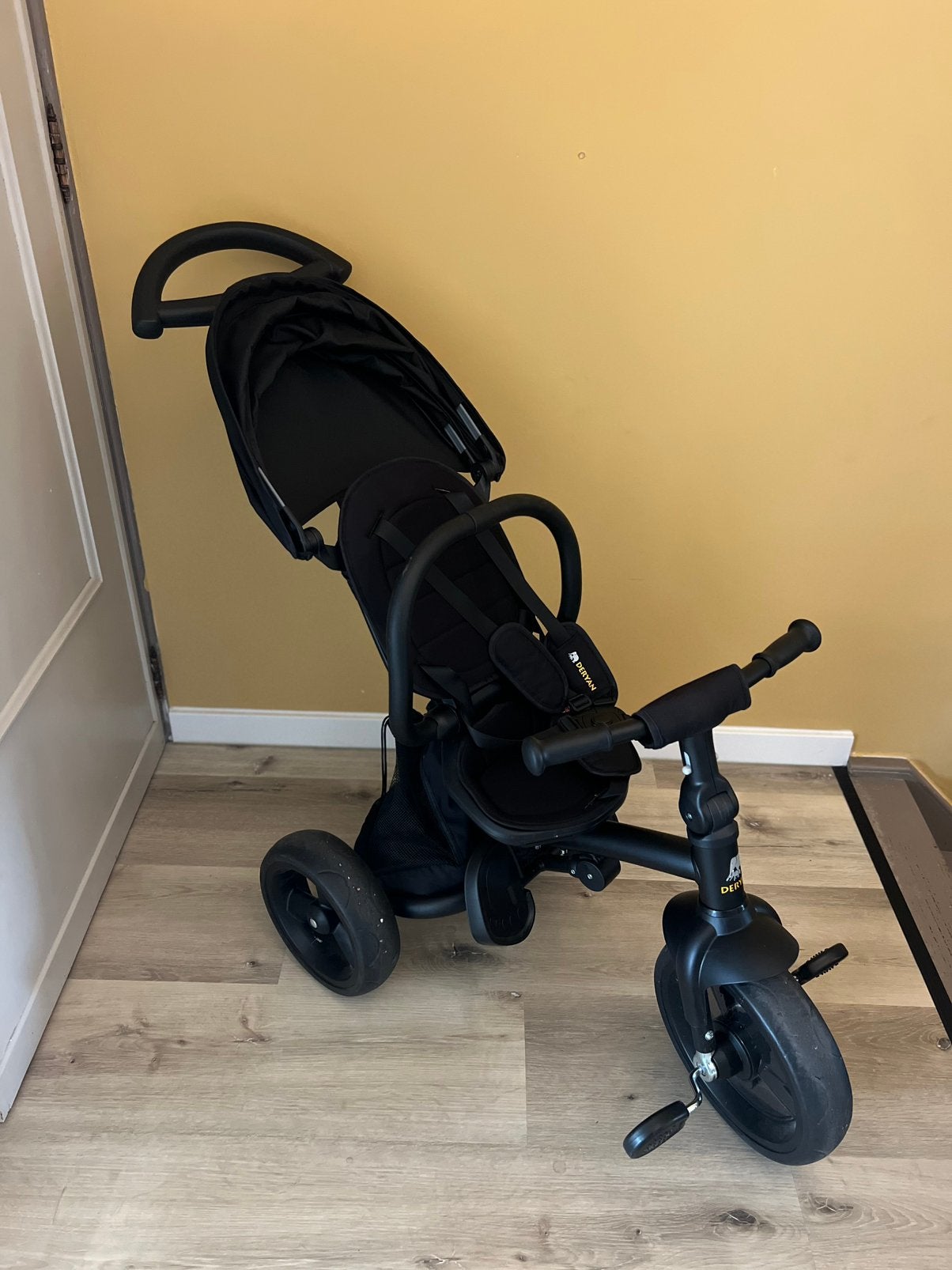 Kinderwagen + fiets DERYAN, Enlèvement, Comme neuf, Poussette