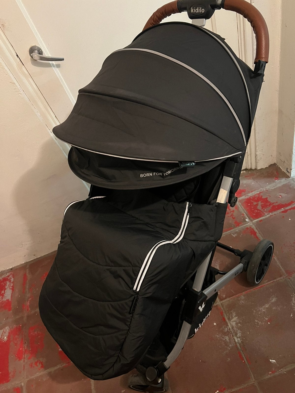 Buggy / Kinderwagen – Compact, Inklapbaar met Reishandvat, Enfants & Bébés, Enlèvement, Utilisé, Couverture pieds