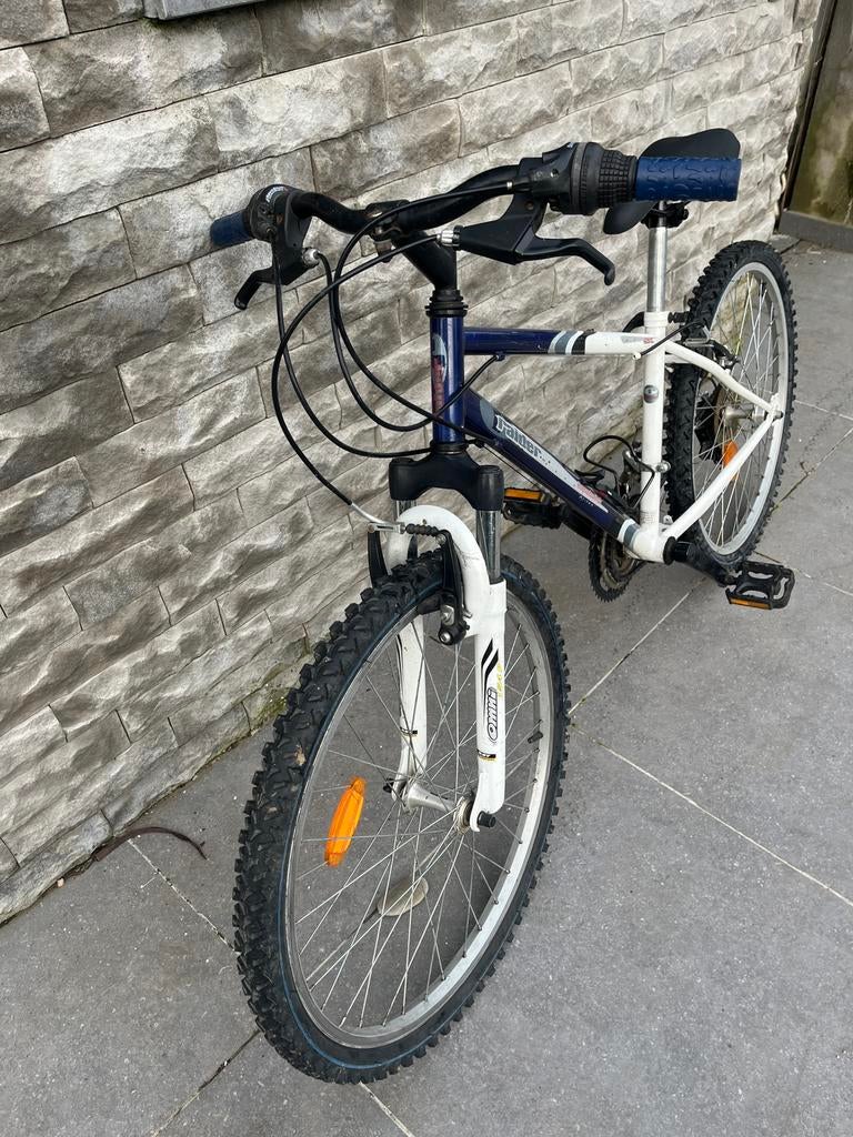 Voorwielophanging voor mountainbikes, Ophalen, Staal, Velgrem, 20 tot 24 inch