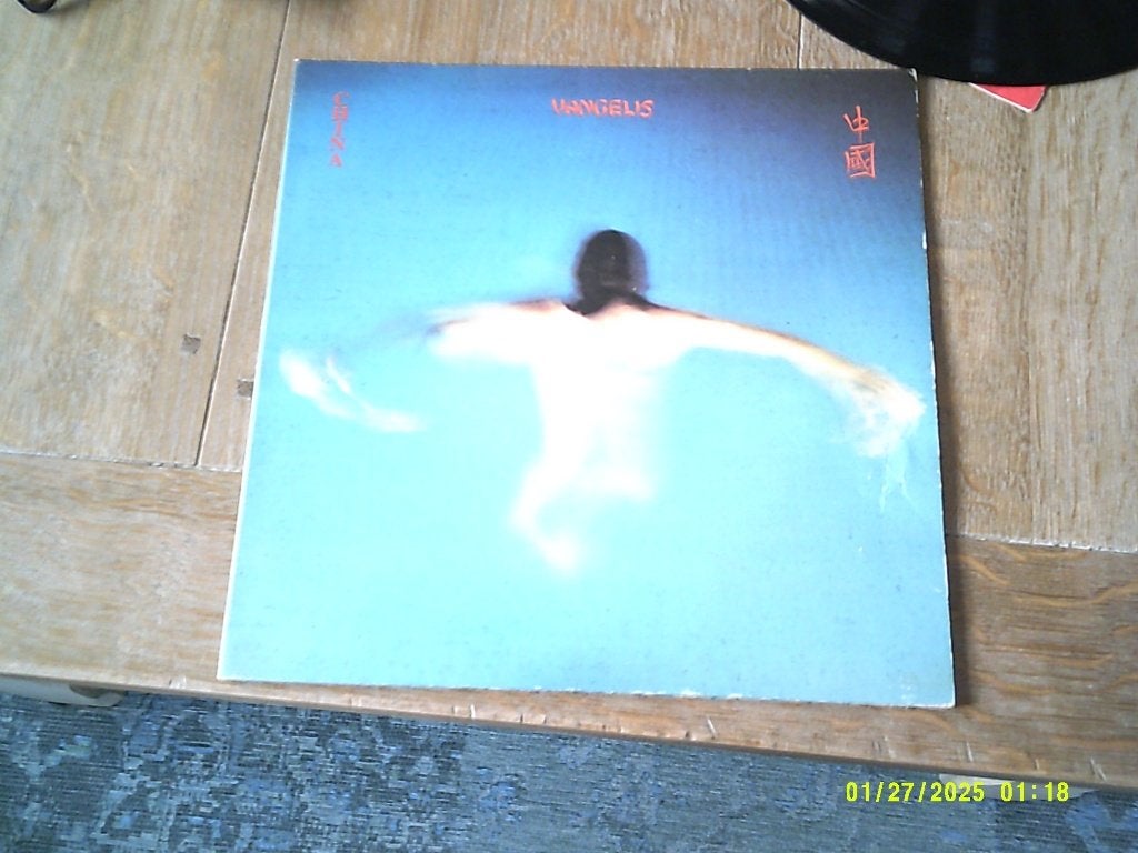 Vangelis – China = Vinyl Lp (1979)ZGST., Ophalen of Verzenden, Inclusief binnenhoes, 12 inch, 1970 - 1979