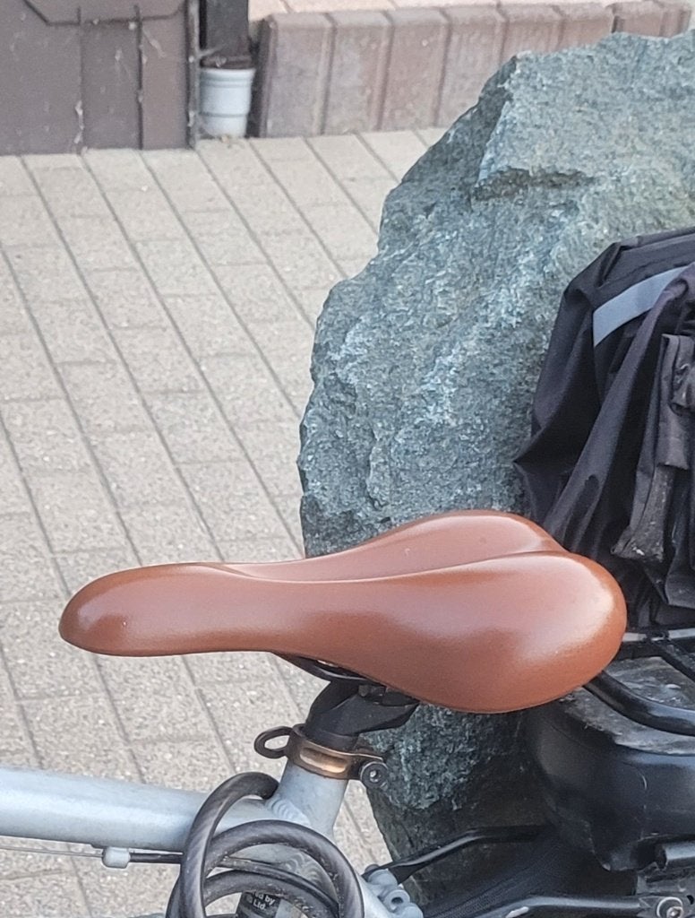 Zadel mannenfiets Minerva E-city Estrel, Fietsen en Brommers, Ophalen of Verzenden, Gebruikt, Elektrische fiets, Zadel