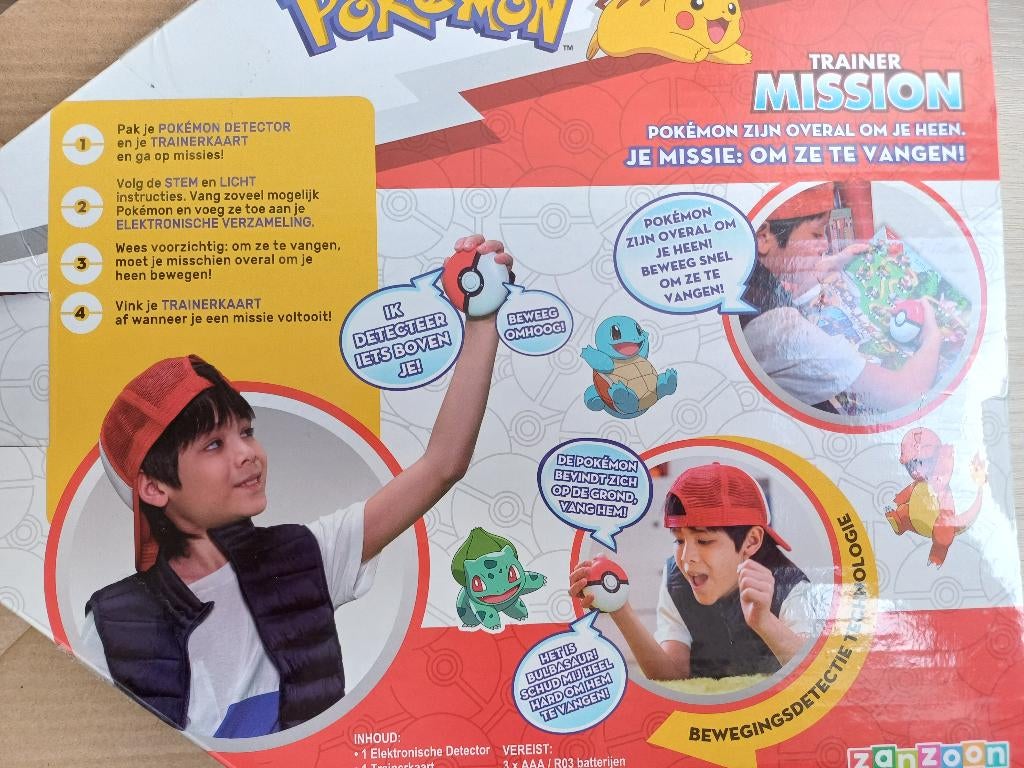 Pokemon trainer mission, Ophalen, Zo goed als nieuw, Overige typen