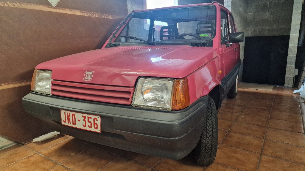 Seat Marbella 1994 — Seulement 25.229 km - oldtimer, Autos, Oldtimers & Ancêtres, 903 cm³, Achat, Airbags, Autres couleurs