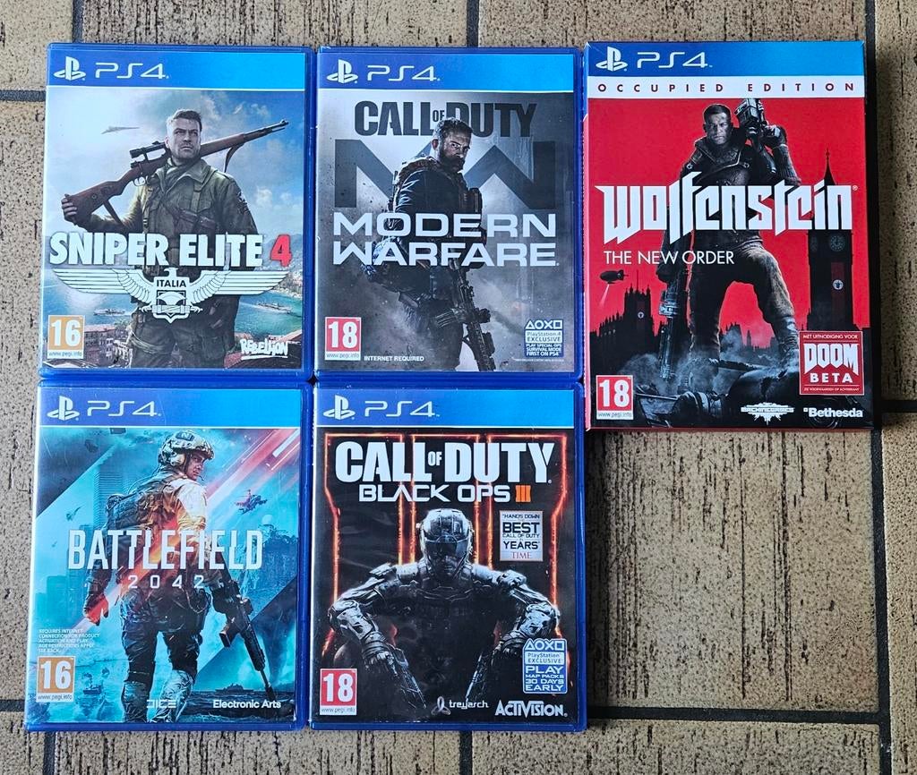 PlayStation 4 Spelletjes, Enlèvement ou Envoi