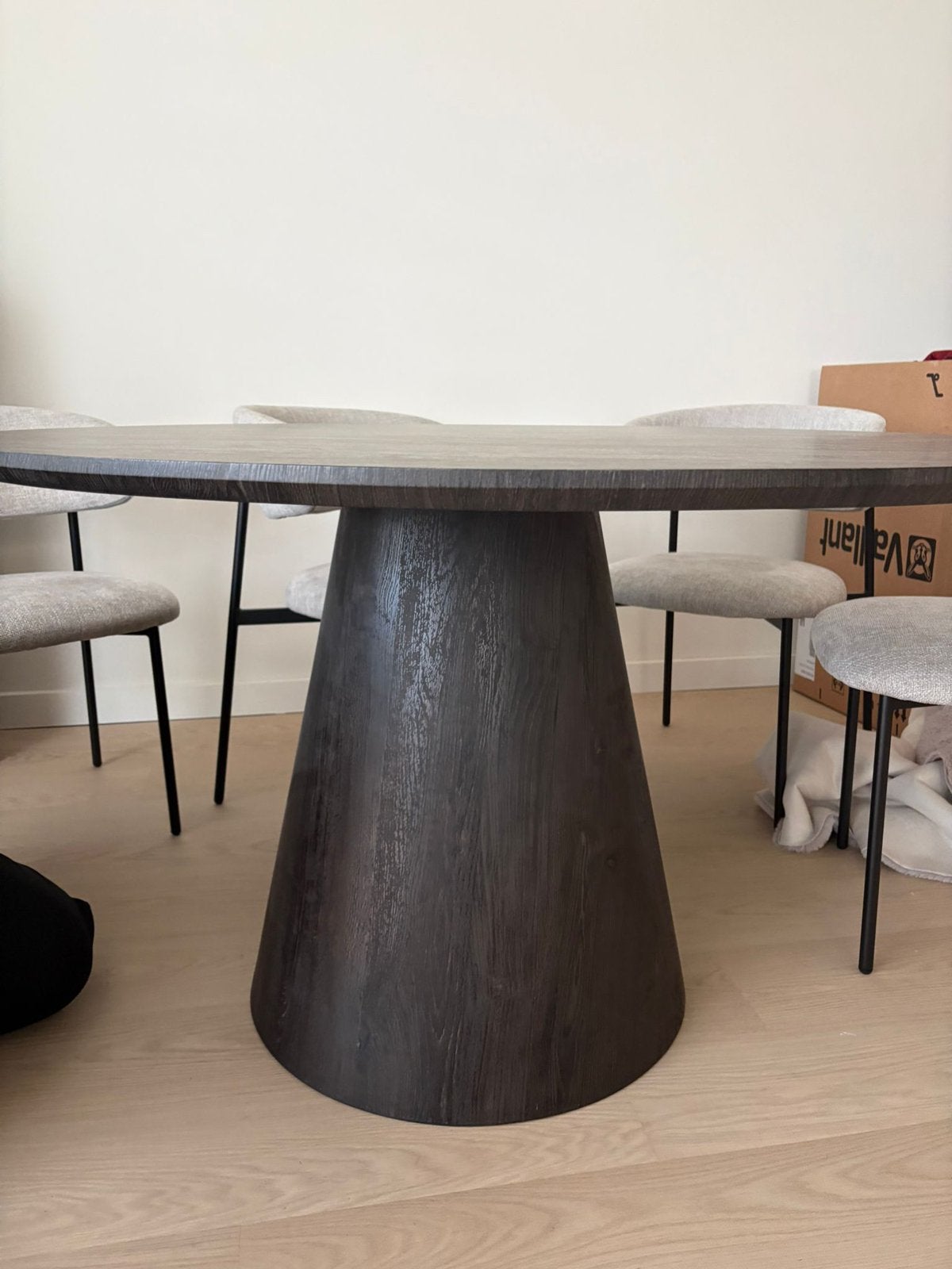 2 salontafels 1 zwarte ronde eettafel (zonder stoelen), Huis en Inrichting, Tafels | Statafels, Ophalen, Nieuw