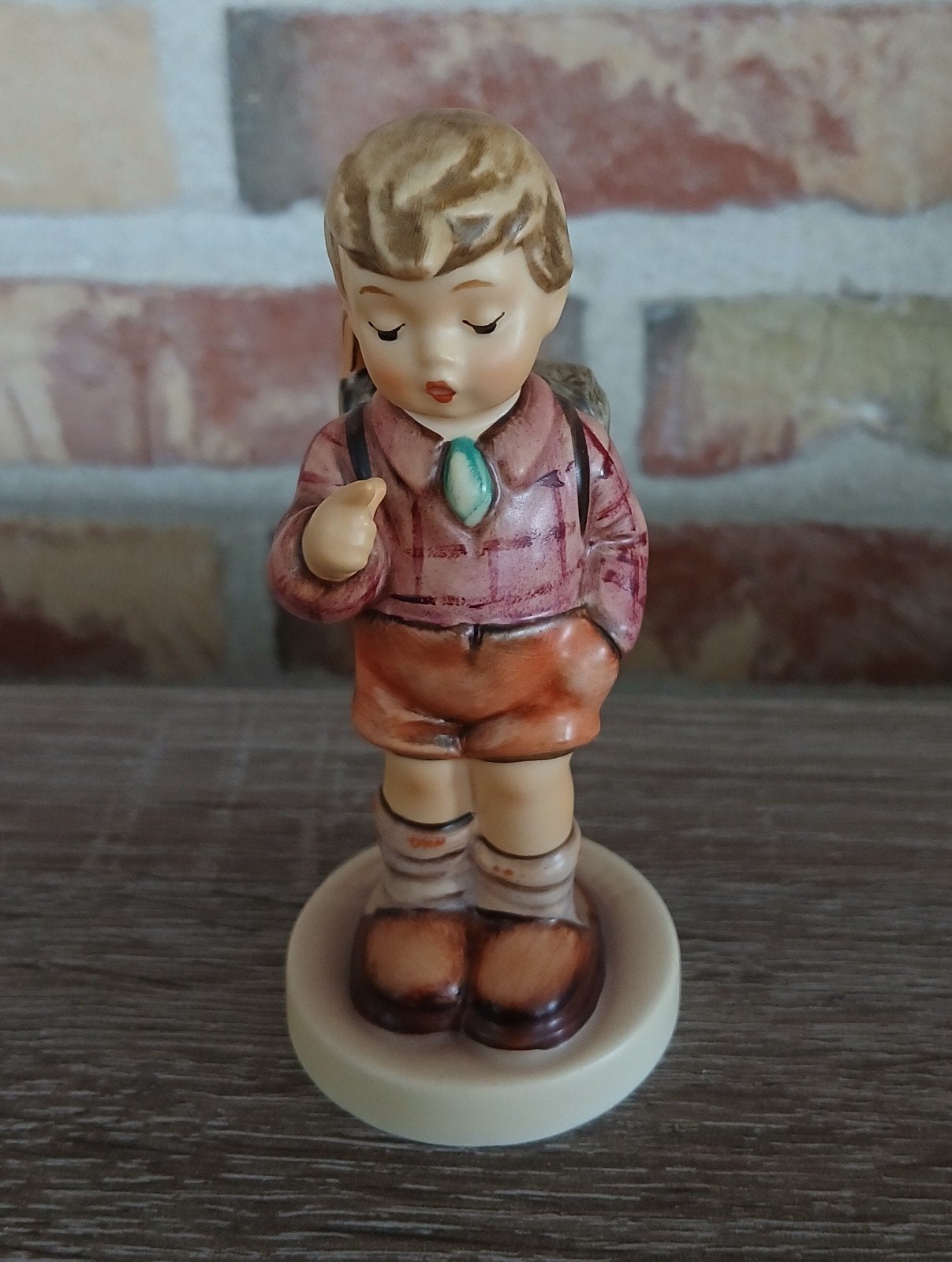 Hummel nr. 555 - One, Two, Three - 10 cm - TMK 7, Enlèvement ou Envoi, Comme neuf, Hummel