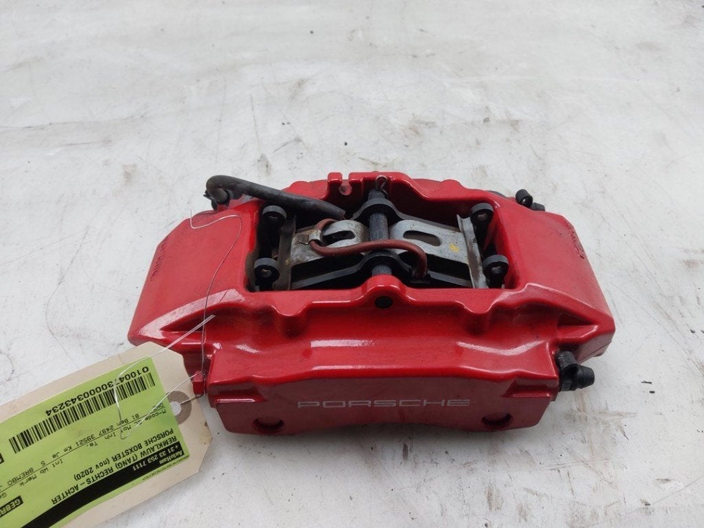REMKLAUW RECHTS ACHTER Porsche 718 Boxster (982) (01-2016/-), Auto-onderdelen, Remmen en Aandrijving, Dhr. J. Ham, Gebruikt, Administratie@autoham.nl