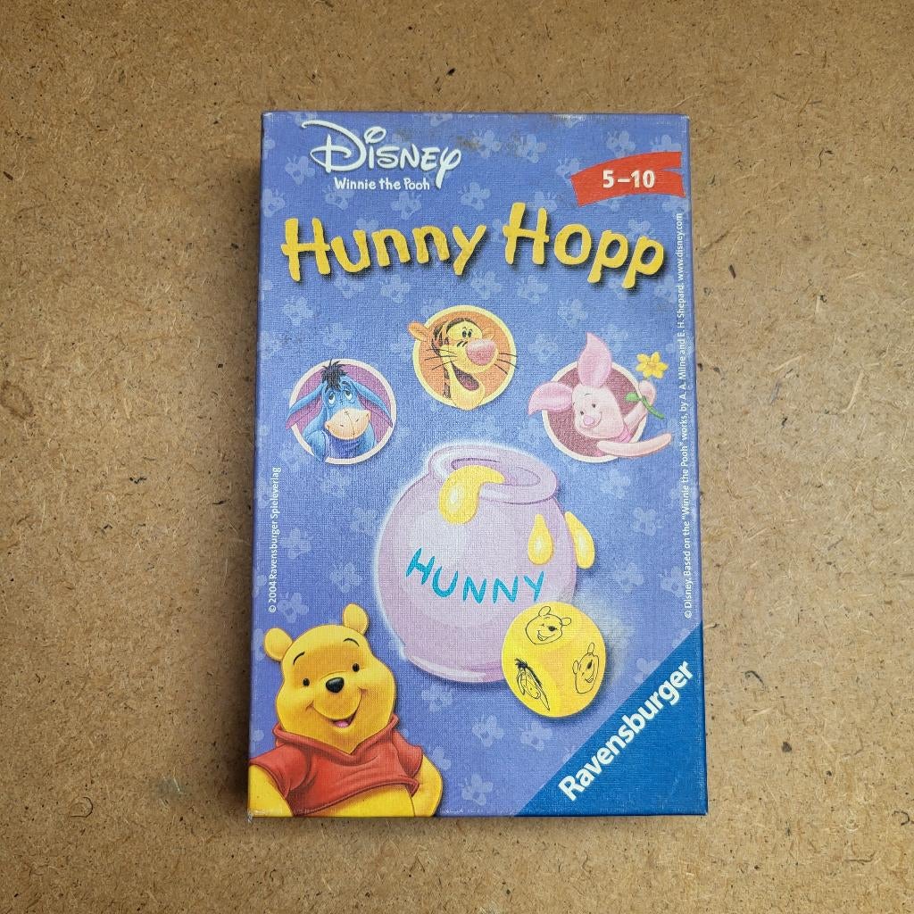 Spel: Winnie The Pooh Hunny Hopp, Trois ou quatre joueurs, Enlèvement ou Envoi, Ravensburger