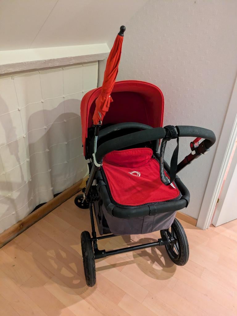Bugaboo Cameleon 3-in-1, Kinderen en Baby's, Kinderwagens en Combinaties, Gebruikt, Bugaboo, Verstelbare duwstang, Ophalen