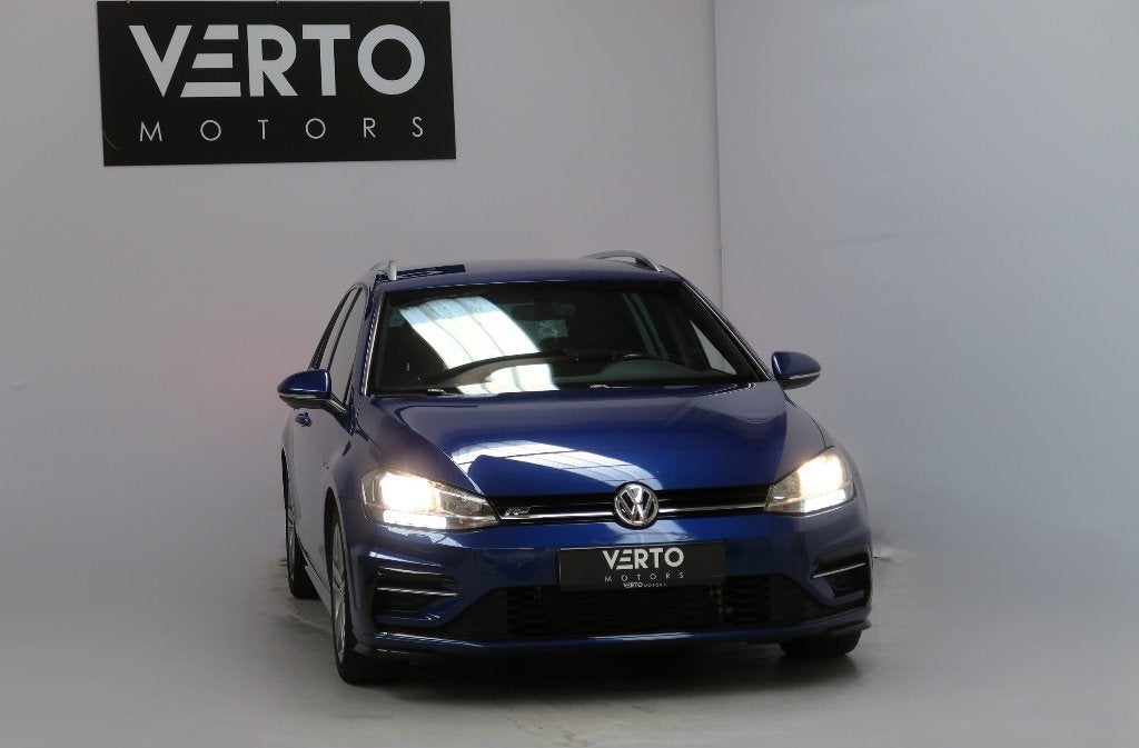 Volkswagen Golf Variant TSI, Auto's, Voorwielaandrijving, Parkeerassistent, Blauw, Alcantara