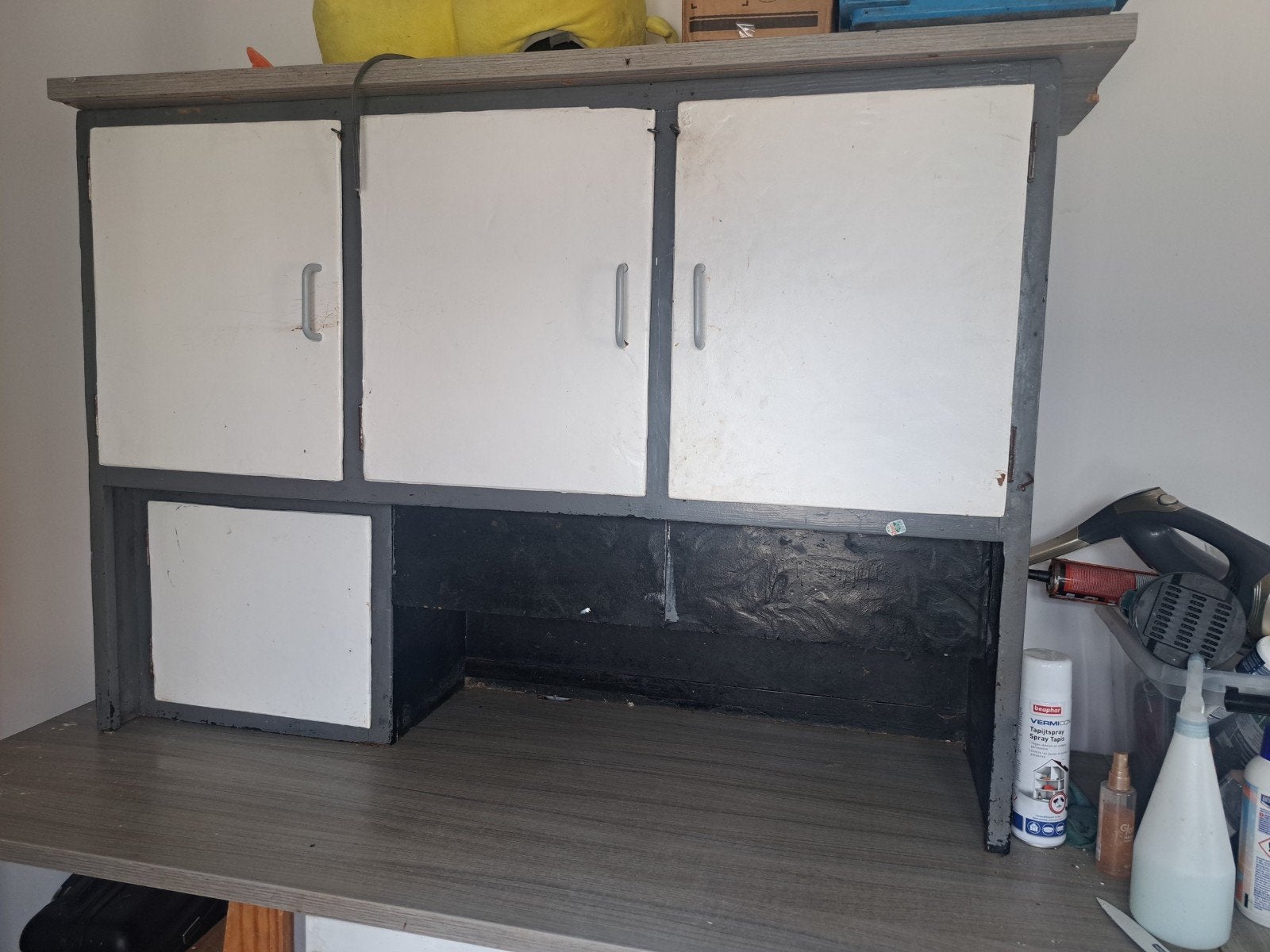 Armoire de cuisine à donner, Enlèvement