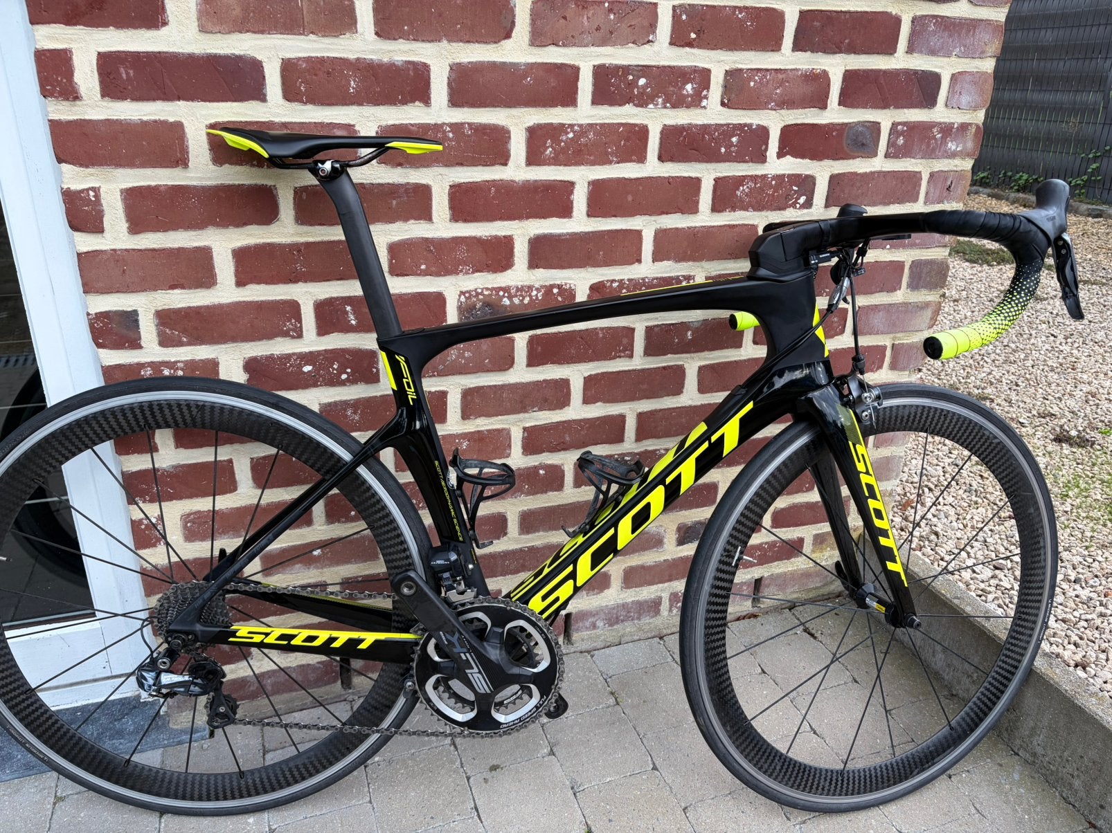 Koersfiets scott Foil 10 Speed, Ophalen, Gebruikt, Carbon, Heren