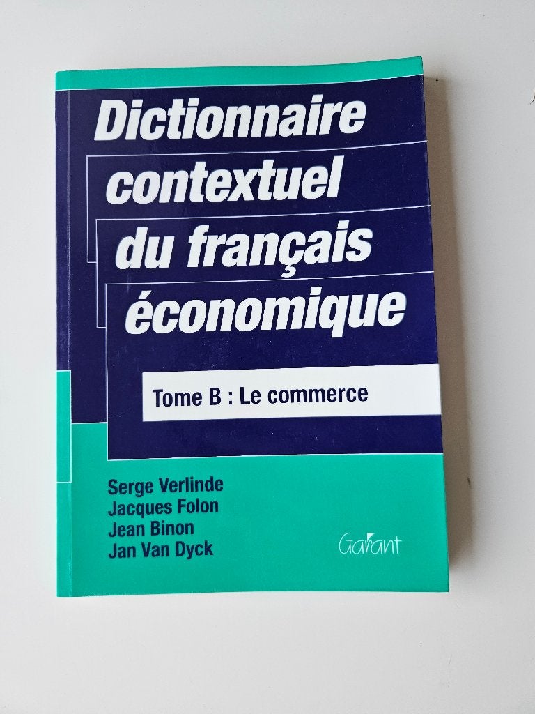 Dictionary contextuel du français économique A, Enlèvement ou Envoi, Comme neuf, Enseignement supérieur