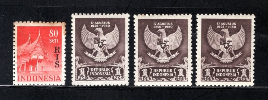 INDONESIE Jaar 1950 MH, Postzegels en Munten, Verzenden, Postfris, Zuid-Azië