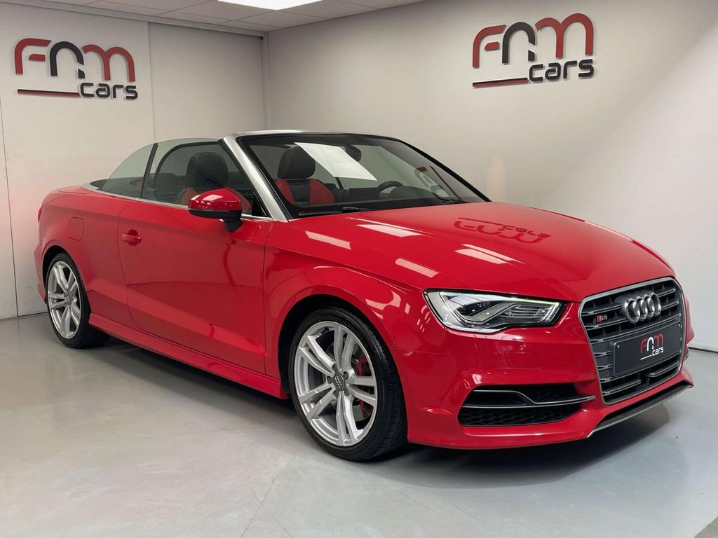 Audi S3 Cabriolet 2.0 TFSI Quattro S tronic Garantie, Automaat, S3, Gebruikt, Zwart