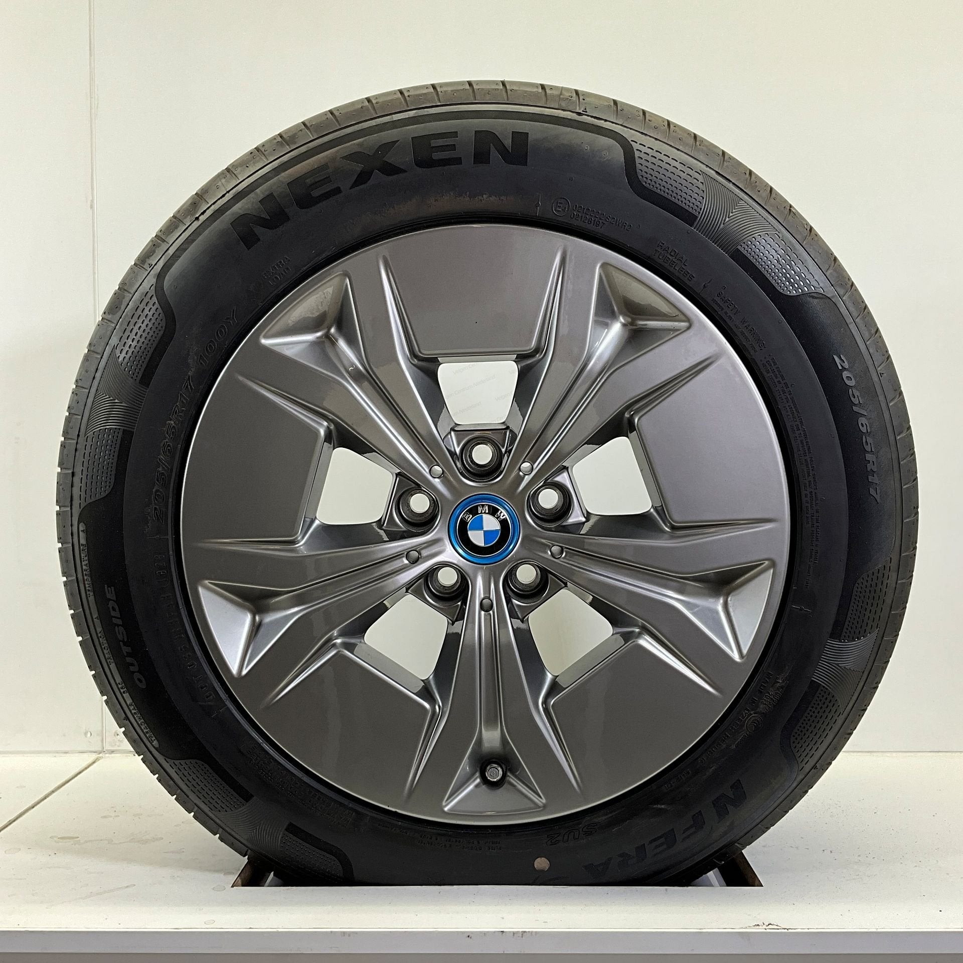 BMW X1 IX1 U11 X2 IX2 U10 SET VELGEN + ZOMERBANDEN 17 INCH O, Pneus et Jantes, Véhicule de tourisme, Pneus été, -