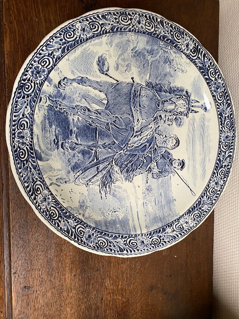 Assiette By Boch Holland, Antiquités & Art, Enlèvement
