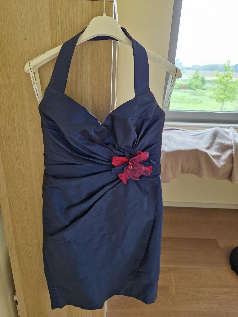 suitekleed, Kleding | Dames, Blauw, Cocktailjurk, Zo goed als nieuw, Ophalen