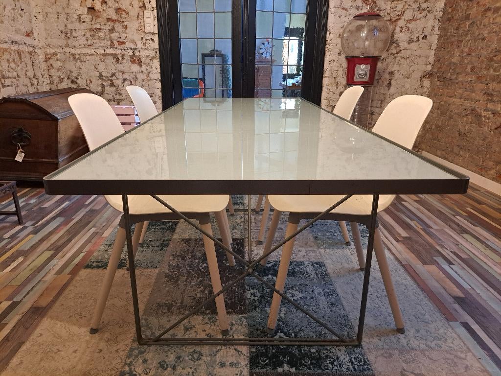 eettafel Niels Gammelgaard; vintage IKEA tafel, Enlèvement
