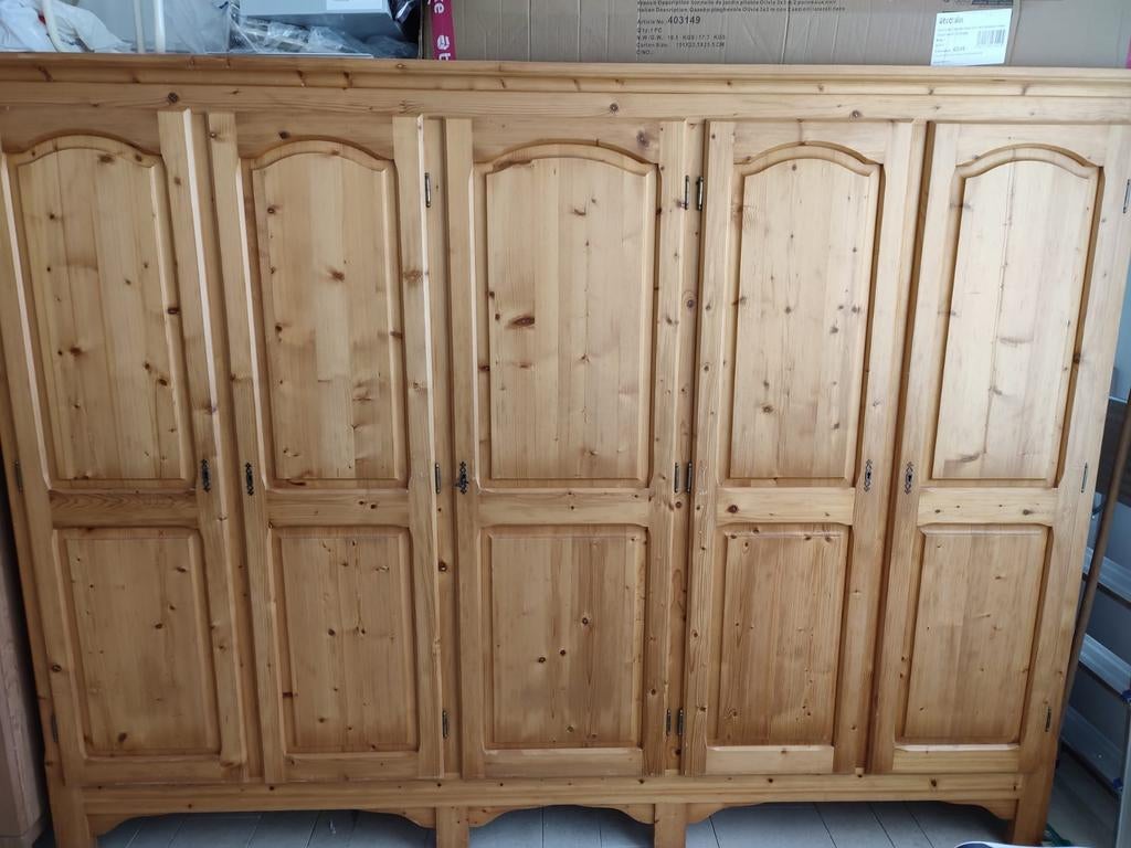 Armoire vintage, 200 cm ou plus, Utilisé, 50 à 75 cm, 150 à 200 cm